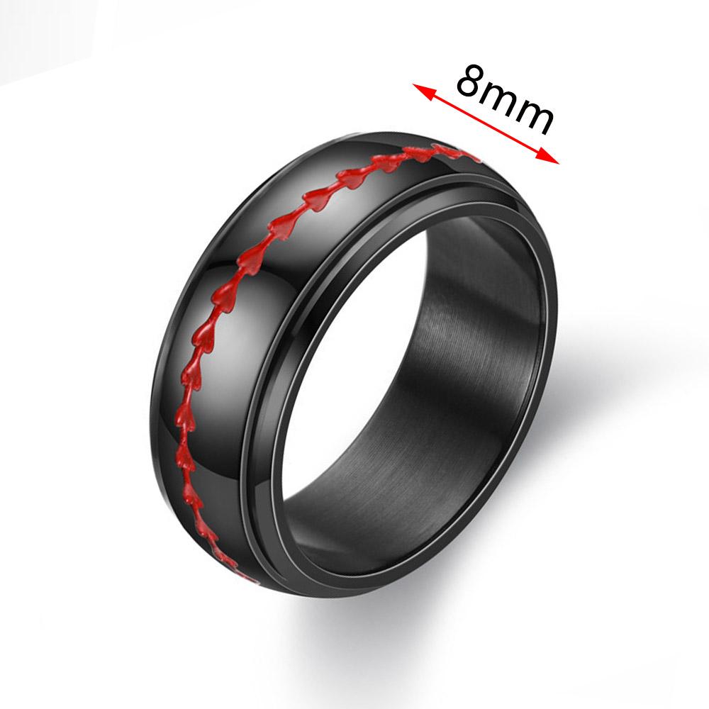 Anxiety Ring Figet Spinner Rings For Women & Men Stainless Steel Rotate Freely Spinning Anti Stress Accessories Jewelry Gifts