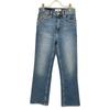 RE/DONE 70S Cropped Boot Cut Denim Pants Bottoms 25 blueUsed