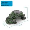 Reptile Sunning & Climbing Platform with Hiding Cave for Turtles, Lizards, Snakes, and Small Pets.