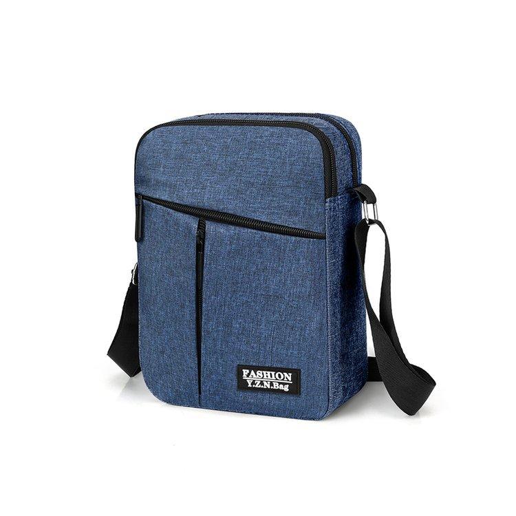 

Простая повседневная мини-сумка через плечо, мужская маленькая сумка на плечо для мужчин, Оксфорд, сумка-мессенджер для телефона, сумка на боку, мужская нагрудная сумка синий