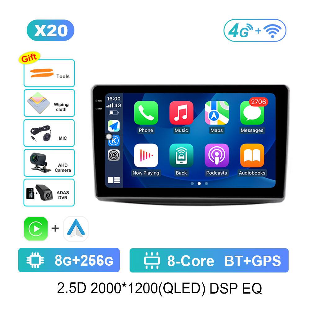 Car Audio Multimedia Player Navigation GPS Android 14 for Alfa Romeo MiTo 955 2008 - 2016 Touch Screen WiFi BT Head Unit 4G