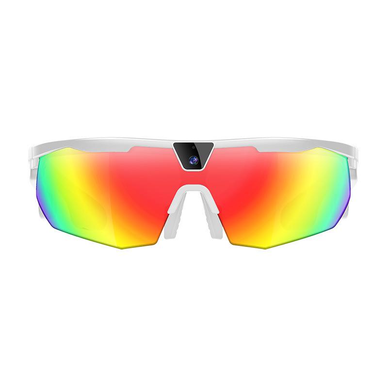 AI Smart Cycling Glasses: 800W Camera & Audio Translation for First-Person Sports Videos