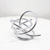 Modern Geometric Metal Desktop Ornaments for Living Room Decor