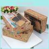 Festliche 12 Stück Kraftpapier Weihnachtsgeschenk Süßigkeiten Keks Muffin Kuchen Boxen Ideal für Feiertagsleckereien und Geschenke