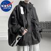 NASA MARVEL Herren Windjacke mit lockerem Schnitt