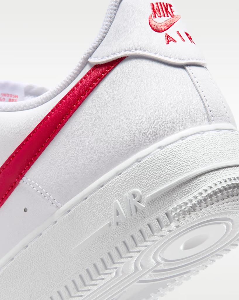 FJ4146-133 Nike Air Force 1 '07 "White/University Red" (Men's)