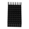 5ks P25*10*50-B Hliníkový chladič chladiče pro elektronický čip CPU 50*25*10mm