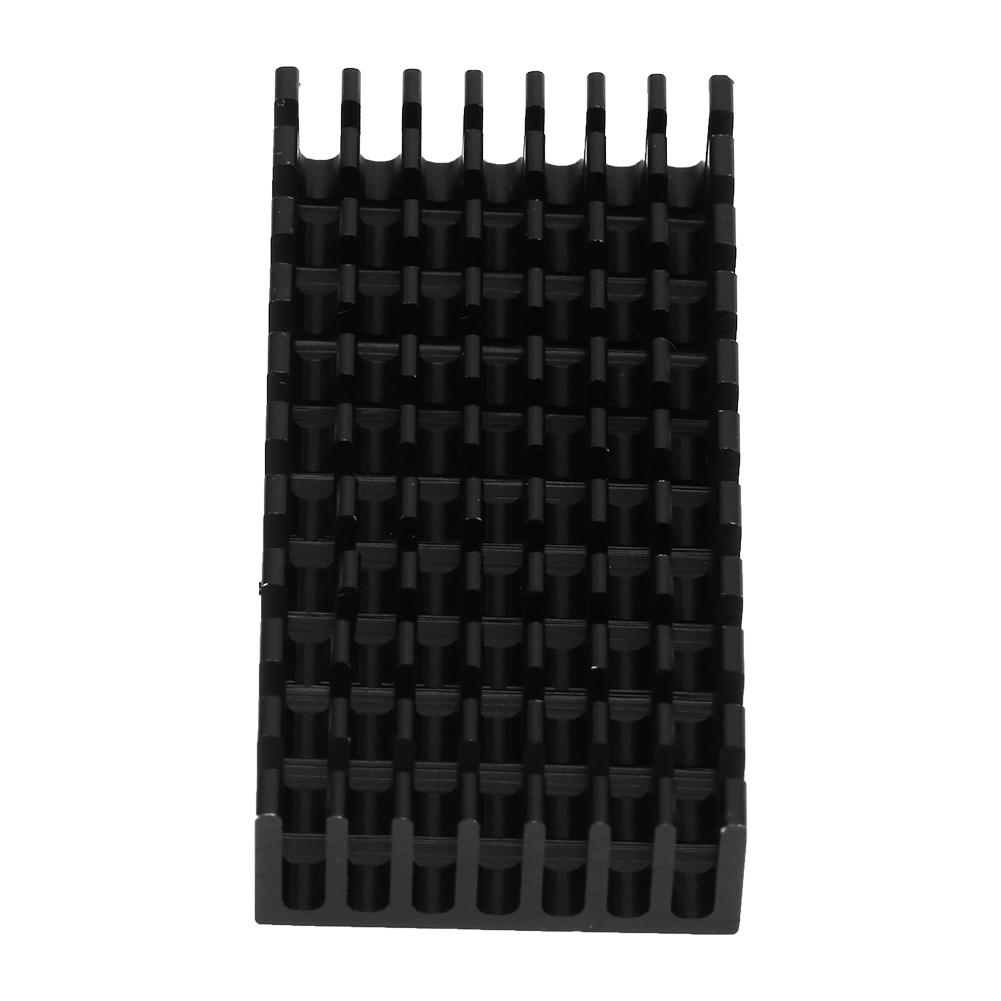 5ks P25*10*50-B Hliníkový chladič chladiče pro elektronický čip CPU 50*25*10mm