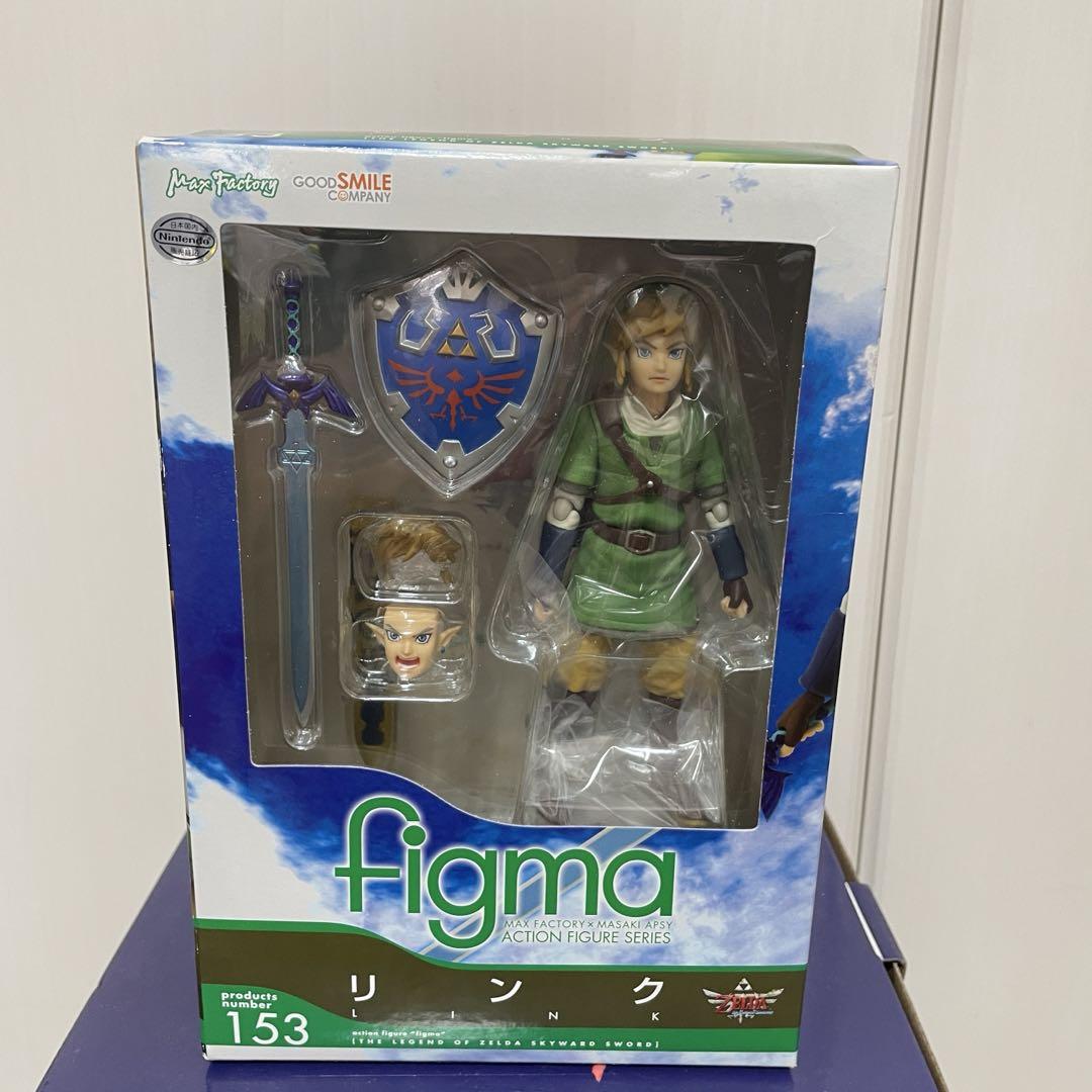 

[USED] The Legend of Zelda: Sky World Sword Figma Link Figure