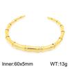 Women's Minimalist Bamboo Joint Titanium Steel Bracelet - Light Luxury, Exquisite High-End Design