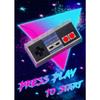 Boy Game Poster Canvas Painting Colorful Picture Art Wall Prints Gamer Handle Headset Kid Room Home Decoration No Frame