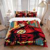 3pcs Flash Superhero Duvet Cover Set, 1 Duvet Cover + 2 Pillowcases (No Insert), High-Definition Print for All Seasons,Durable Yy251103009