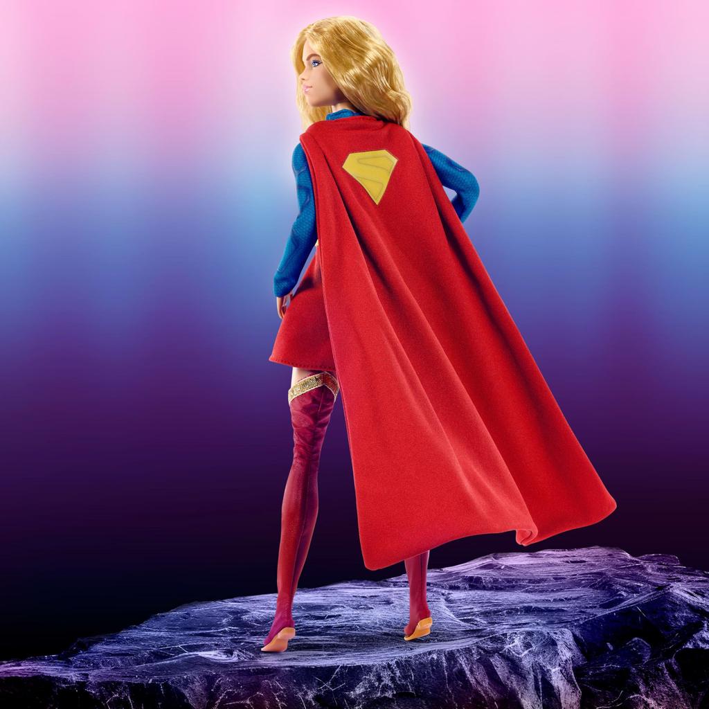 Barbie Supergirl DC Comics Signature Collector Articulated Barbie Ages JJY04 Doll, Body, Doll, 6+, Red,