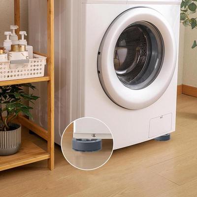 Anti-Walking Washer Dryer Pedestals Strong Suction Shock Absorbing Mat Anti Vibration Pads Enlarged Washer Mat Protector