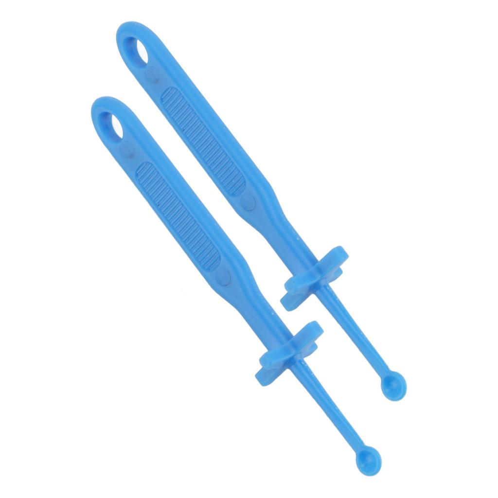 2pcs Ear Wax Removal Tool Ear Cleaner Spoon Reusable Plastic Earwax Spoon for Daily Use