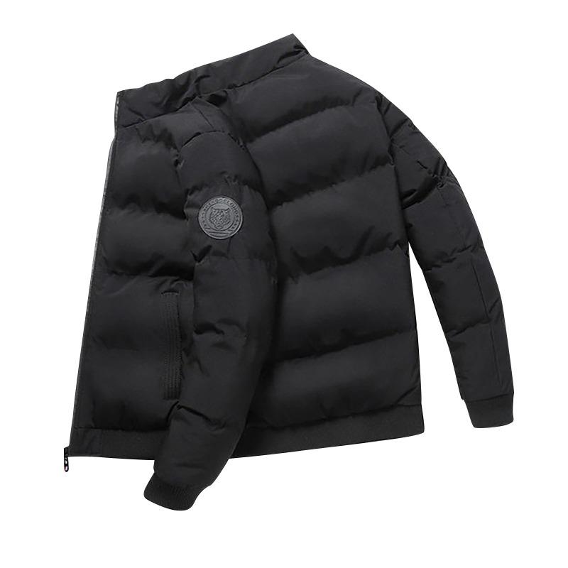2025 Winter Men's Down Jacket Warm Cotton Clothing Loose Coat Bread Coat Thick Warm Coat