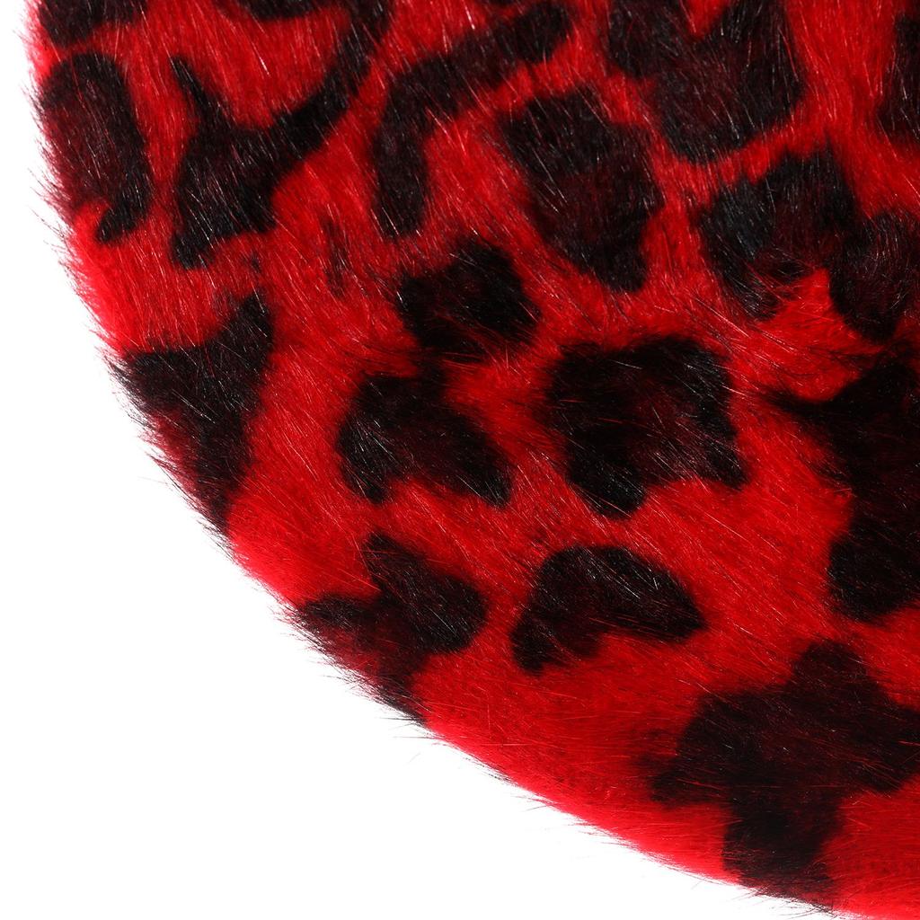 Fashion Soft Beanie Hat Berets for Women Leopard Print Hat Beret French Hat
