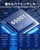 mini VETESA 6500Y Up to stable 4K x 2 screen ideal for light mini PC with Windows 11 and Office lightweight WIFI small PC for office work and video