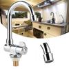 Single Cold Water Tap Basin Faucet 360 Degree Rotation 12in Mounting Thread for RV Motorhome