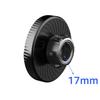 For 17mm Ball Head Magnetic Car Phone Holder Base for iPhone 16/15/14/13/12/Samsung/Xiaomi