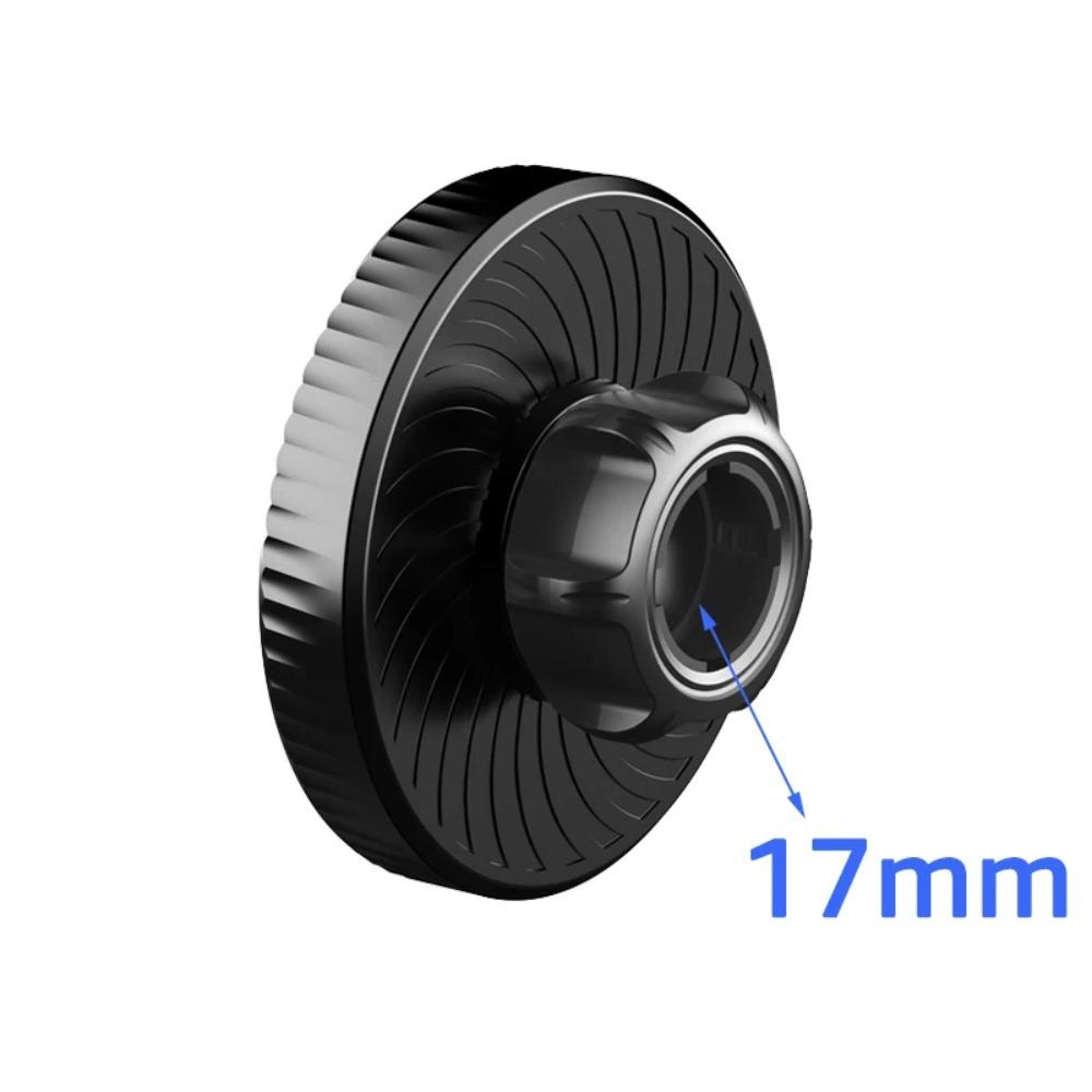 For 17mm Ball Head Magnetic Car Phone Holder Base for iPhone 16/15/14/13/12/Samsung/Xiaomi