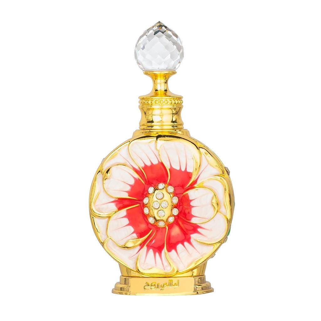 Swiss Arabian Layali Rouge - Luxe Producten Uit Dubai - Langdurige Persoonlijke Parfumolie Geur - Een Verleidelijke Signatuur Aroma - 0,5 Oz