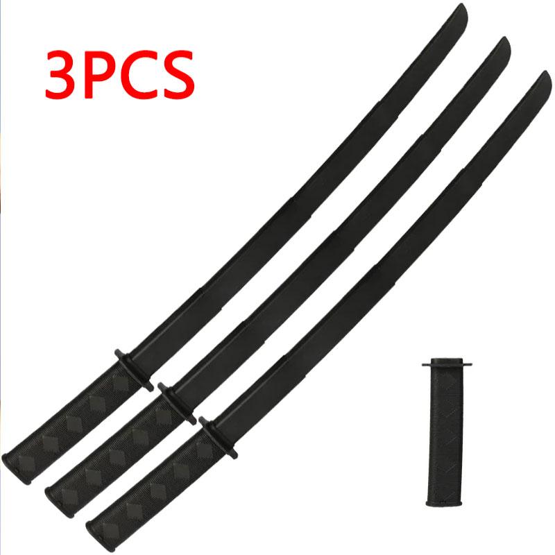 3D Gravity Knife Katana Set 1/2/3 PCS Options - Stretchable Cos Decompression Retractable Sword Toys Creative Gift for Friends