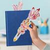 6pcs Diamond Painting Feather Bookmark, 5d Diamond Painting Bookmark, Diamond Painting Children's Bookmark