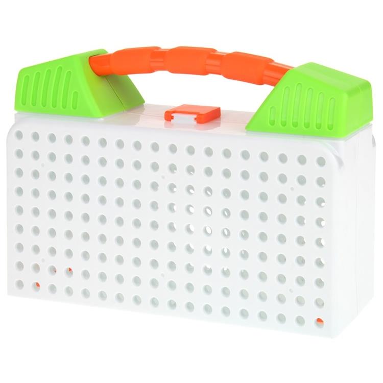 Building Blocks Creative Set in a Case for Screwing Screws and Screwdrivers