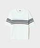 Seupao [Cool] Boucle Stripe Short Sleeve Knit_Spkwg25M05