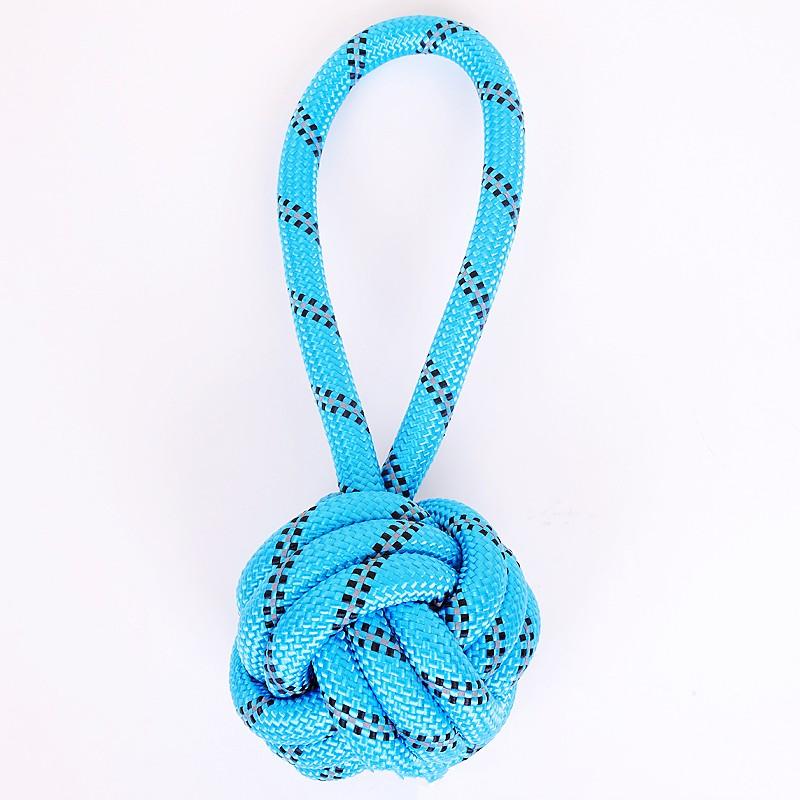 Dog Toy Cotton Ropes Woven Knot Dogs Toy Bite-resistant Knot Rope Toys for Dog Teeth Grinding Chew Proof Toys for Puppy Training