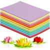 Eclet 40 pcs Color A4 Medium Size Sheets (10 Sheets Each Color) Art and Craft Paper Double Sided Colored set 30