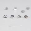 S925 Pure Silver Ear Plug and Nail Jewelry Accessories