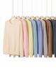 Women's Cashmere Long Sleeve Round Neck Sweater - Solid Candy Colors for Autumn/Winter