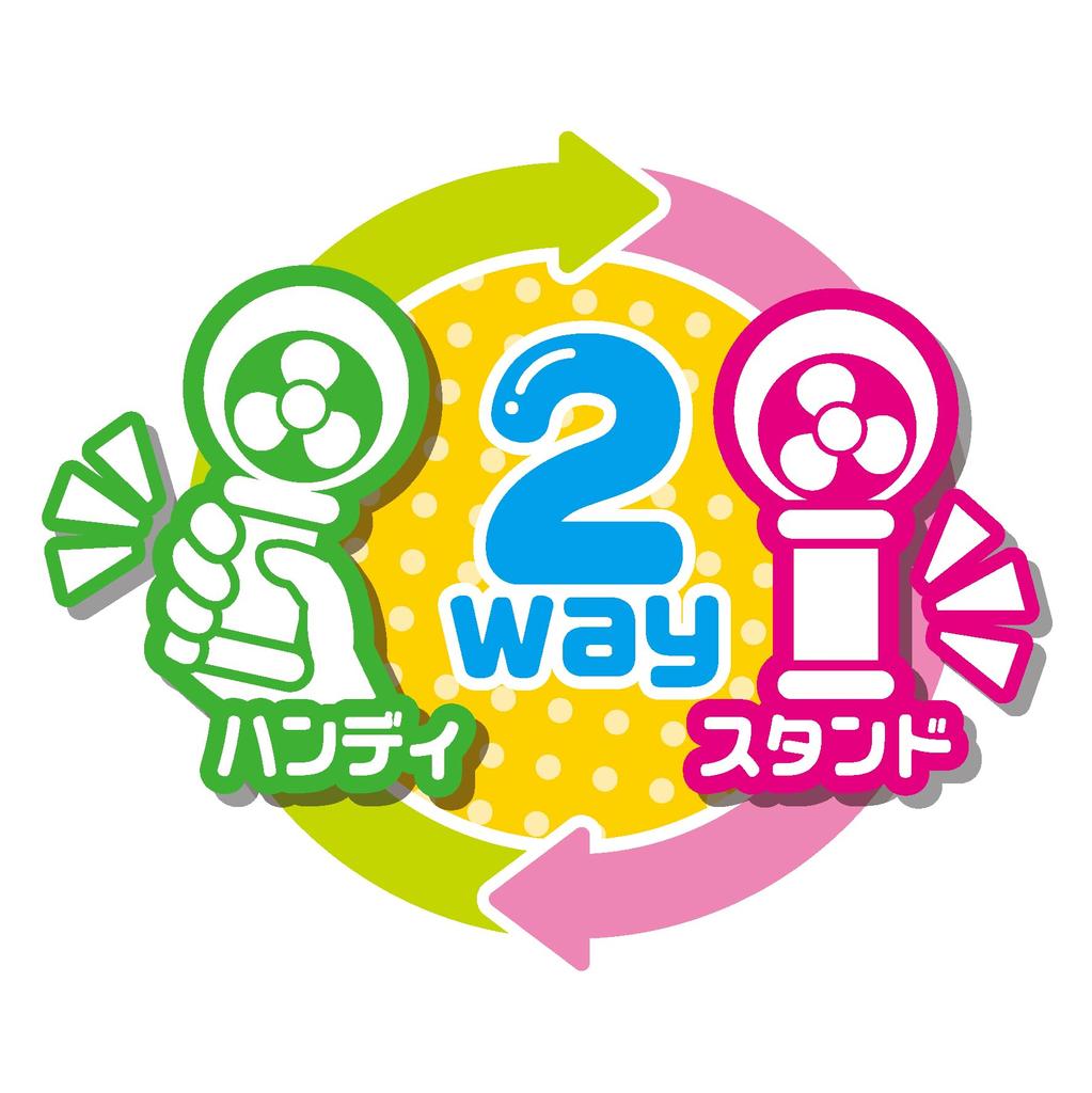 Joy Palette Handy Fan for Going Out NEW! Anpanman's