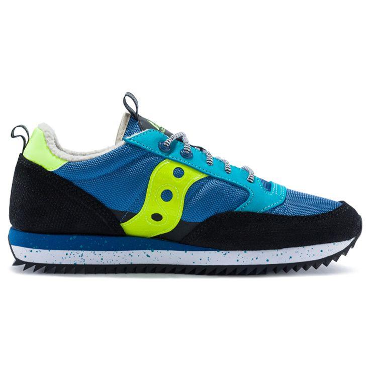 Saucony Jazz Original Classic Retro Leather Fabric Synthetic Leather Cushioning Non-Slip Wear-Resistant Breathable Low-Top Running Shoes S70512-3
