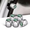 5pcs Metal Car Wheel Tire Valve Air Stem Cap For Land Rover Freelander LF L2 Discovery 3 Sport Range Rover Velar Defender Evoque XS6