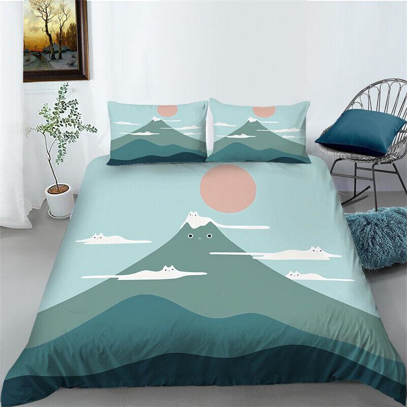 Cartoon Pattern Bedding Quilt/Duvet/Doona Cover Set Pillowcase