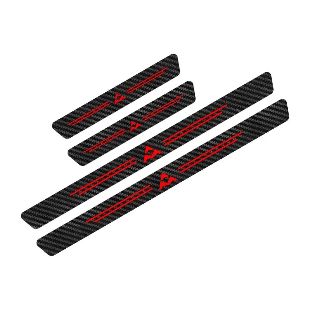 4PCS Car Door Sill Threshold Stickers For Maxus T60 D60 D90  D20 T70 T90 G10 G20 G50 G90 V80 V90 Euniq 5 6 Auto Accessories