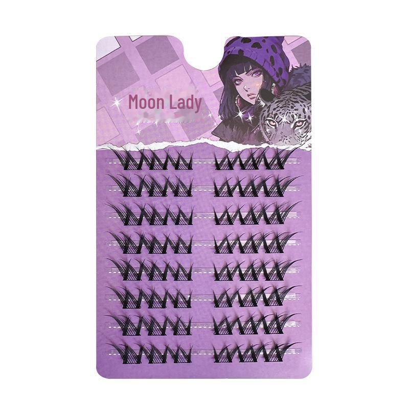 Naturalne Kępki Sztucznych Rzęs - Portret Słonecznika i Design Kociego Pazura