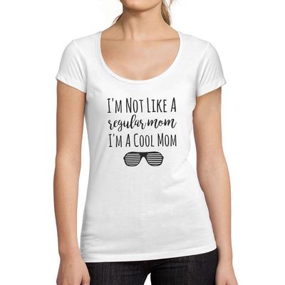 ® - Dámske tričko s krátkym rukávom Nie som ako bežná mama, som Cool mama