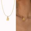 Small Luxury Initial Charm Pendant Set, DIY Letter Necklace Making Supplies, Everyday Wear Accessories for Women