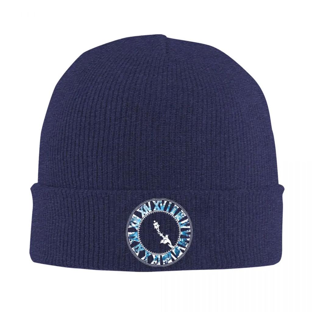 New Final Hour Hats Autumn Winter Skullies Beanies Fashion Final Fantasy Video Game Cap Unisex Acrylic Knitted Hat