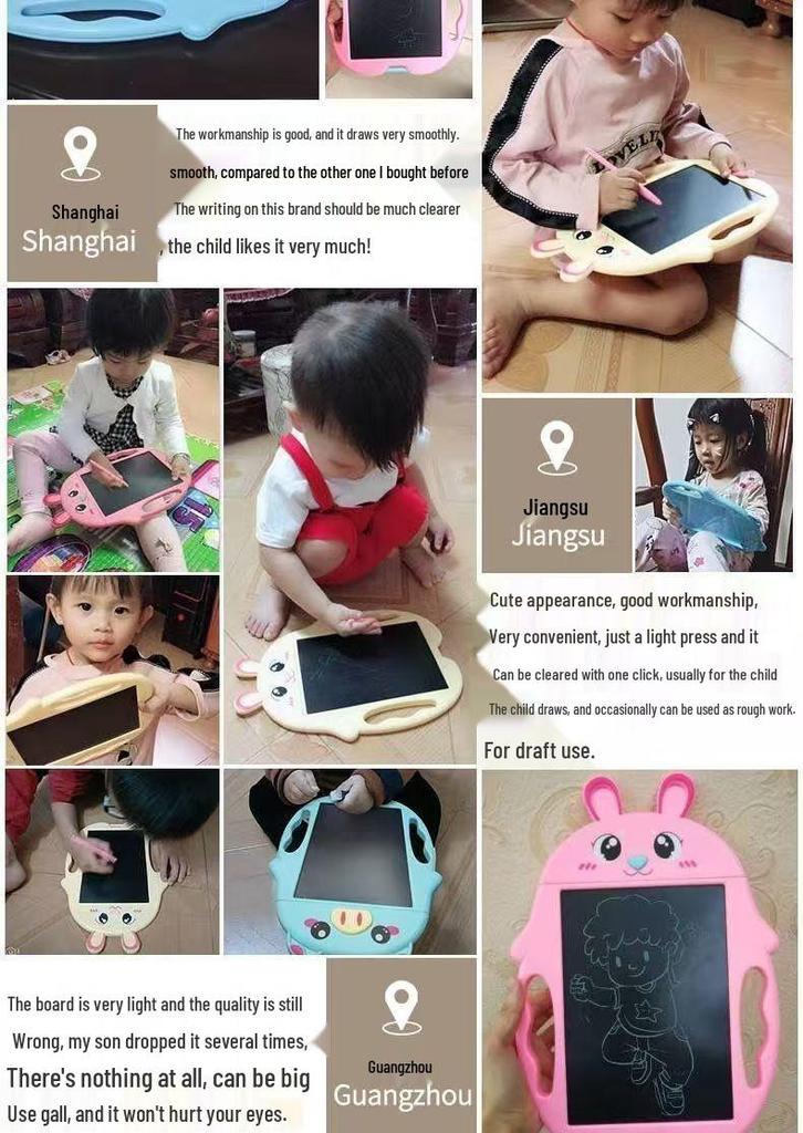 Children's LCD Doodle and Handwriting Board - Student & Baby Drawing Blackboard