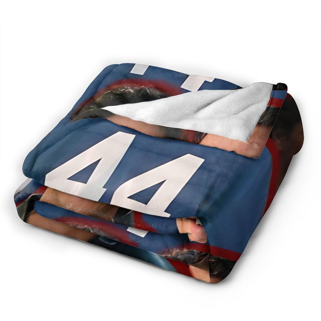 Garrett Graham Coperta Fuori dal Campus Flanella Divertente Calda Coperte Plaid per Letto Divano Tutte le Stagioni,