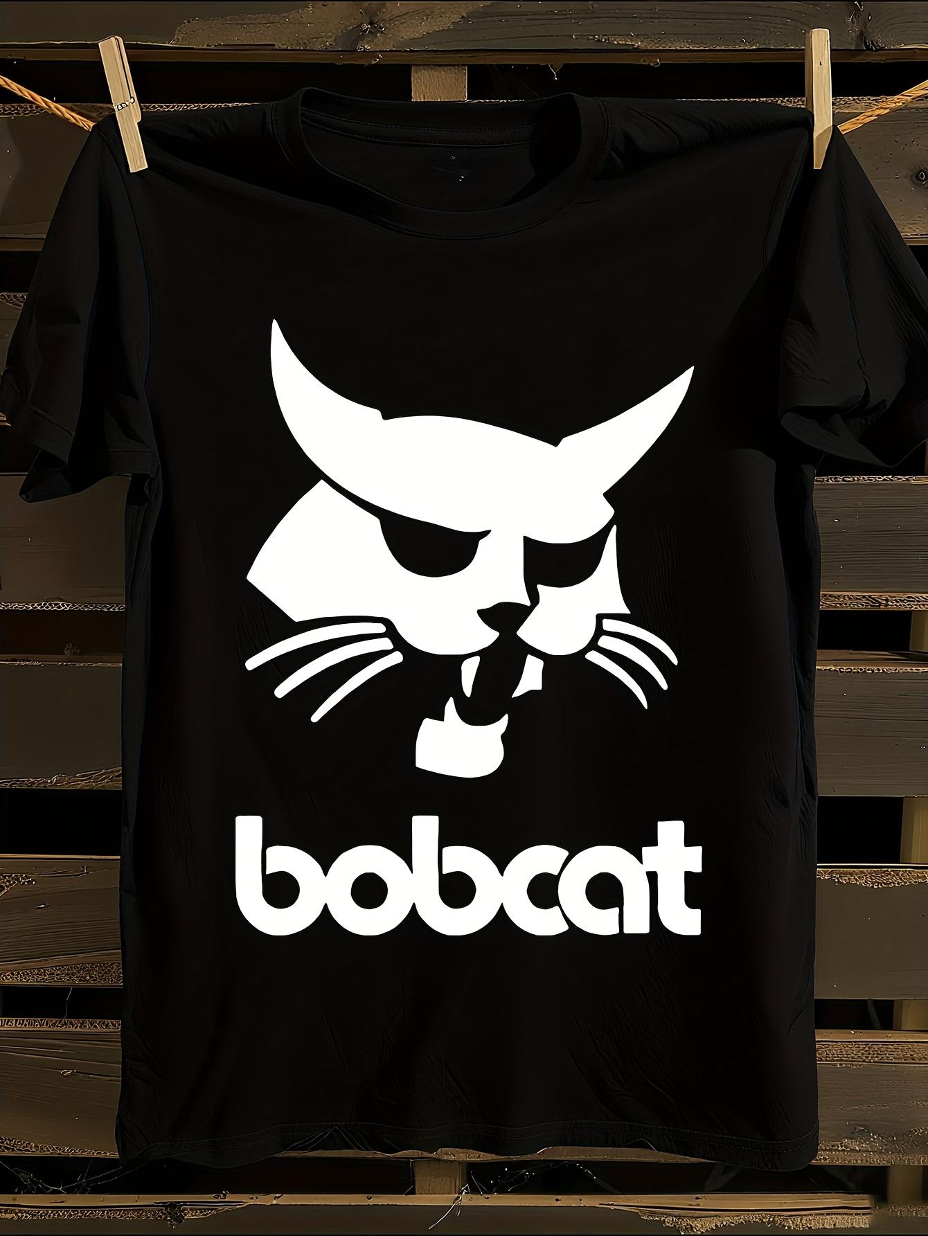 Bobcat Heavy Equipment Logo Vintage Tshirt Vintage Tshirt L