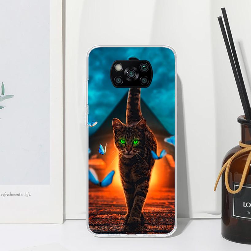 

Cool Animal Big Cat Tiger Phone Case For Xiaomi Poco X7 X6 X5 M7 M8 Pro F7 Ultra Redmi 15C 15 13C 13 12C 12 10 10C 10A Art Funda Redmi 13