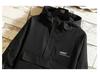 Herre Trendy Hette Half-Zip Vindjakke - Vår/Høst Streetwear