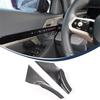 Real carbon fiber For BMW 5 Series G60 2025 Car Center Console Dashboard Panel Decoration Cover Sticker Interior Accessories