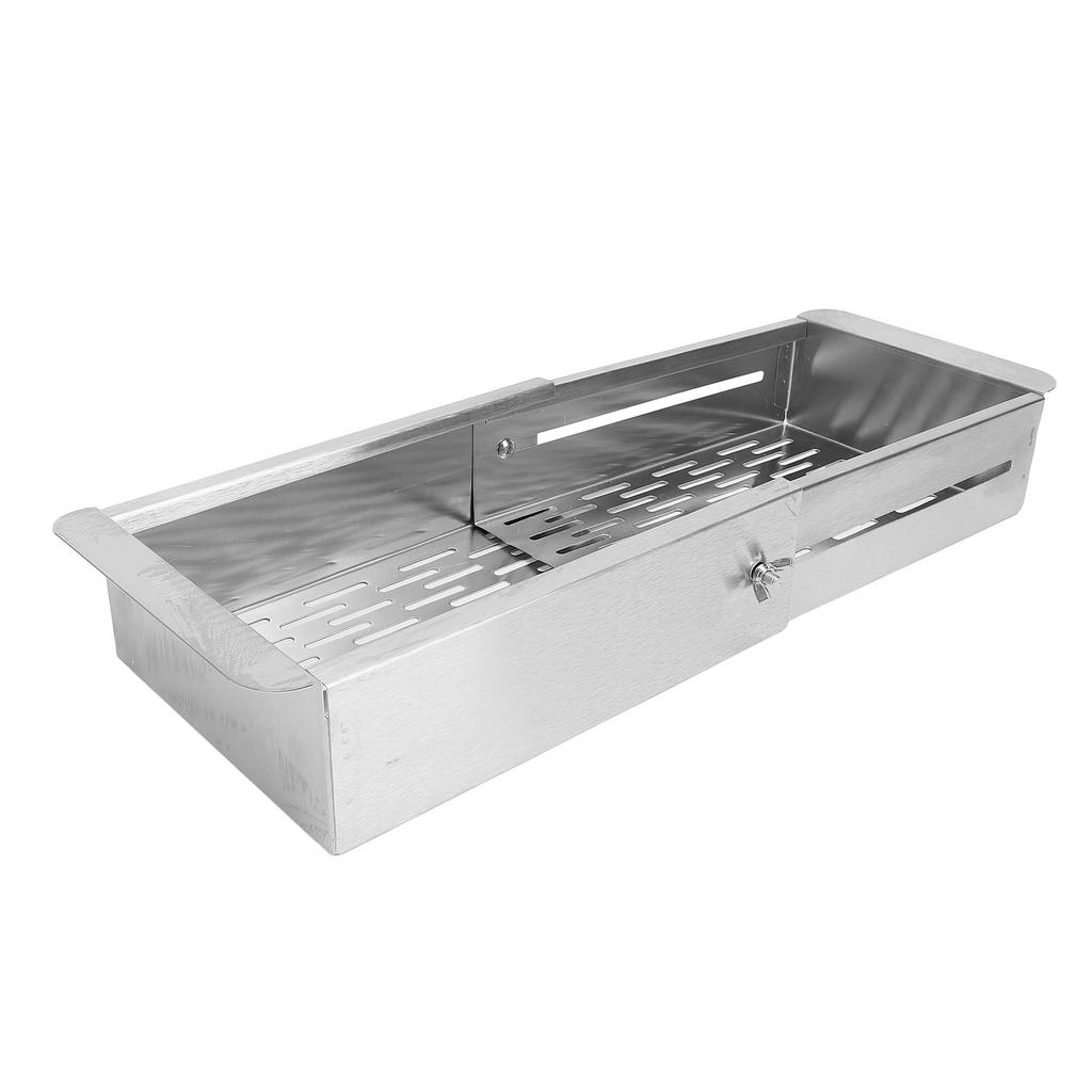 Scurgător de vase pentru chiuvetă, retractabil, din oțel inoxidabil 304, economisește spațiu, pentru legume F